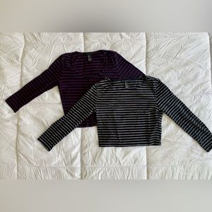 Striped Crop Top Bundle